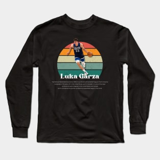 Luka Garza Vintage V1 Long Sleeve T-Shirt